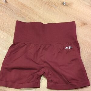 AYBL Empower Seamless Shorts Red Wine